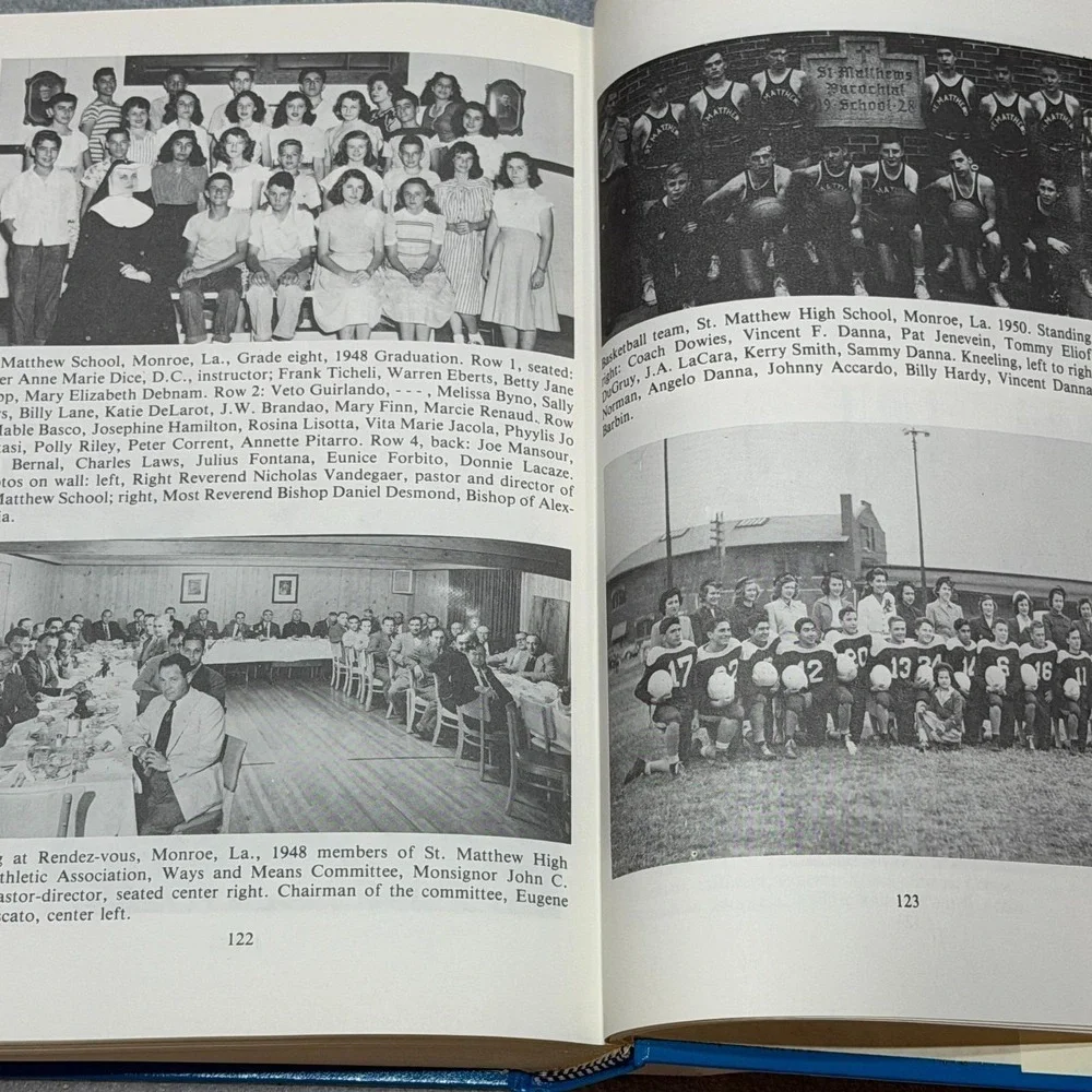 Vintage 1983 They Came to Louisiana  Letters of a Catholic Mission Signed HCDJ